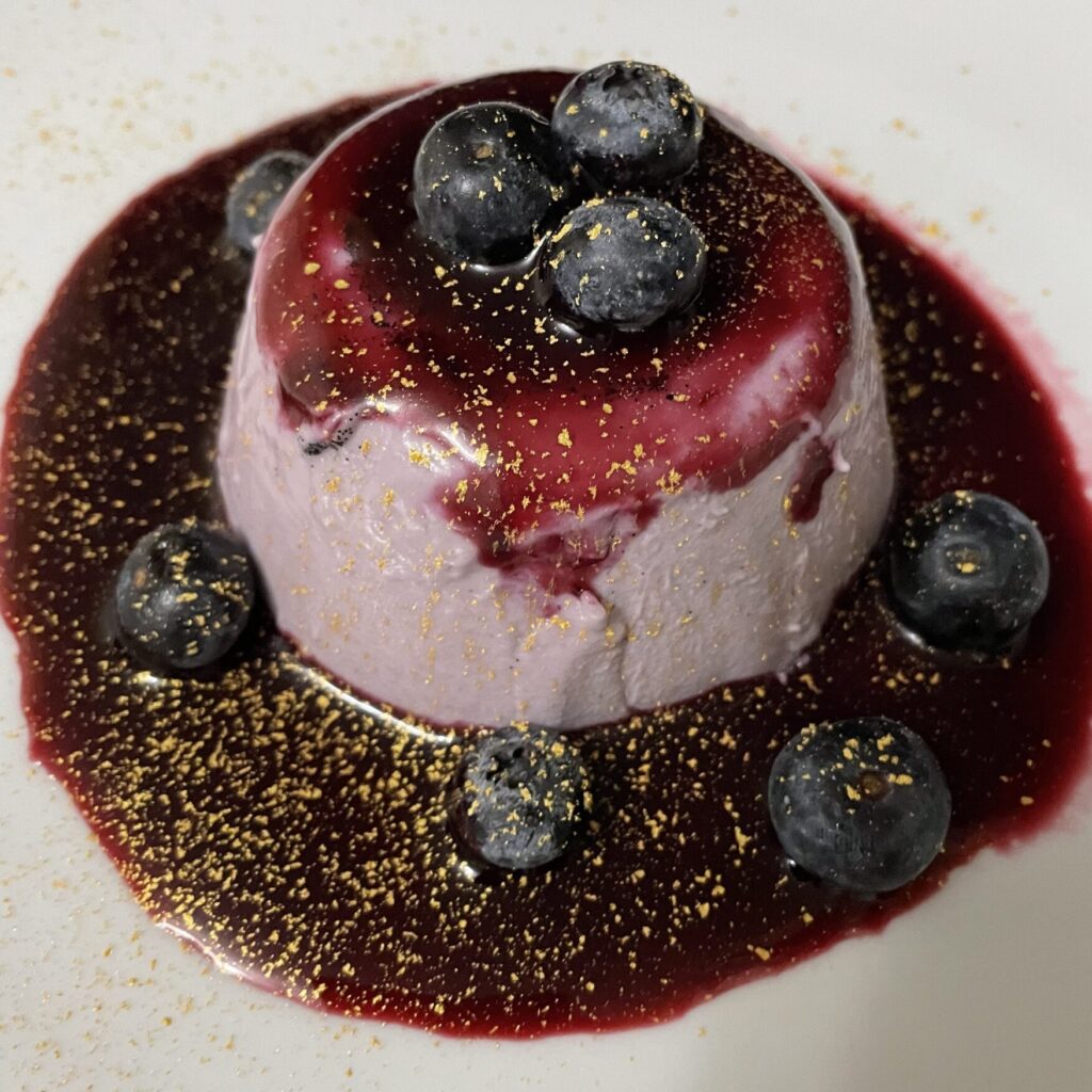 Blueberry Panna Cotta