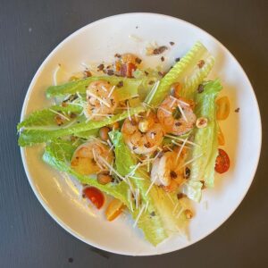 Shrimp Hazelnut Salad