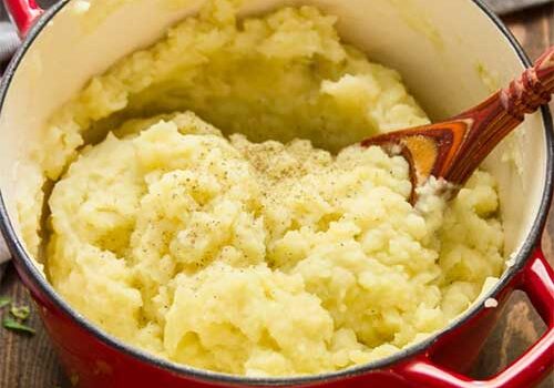 Thanksgiving Truffle Mashed Potato 500